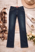 Levi  s Girls Jeans Size 14 Dark Wash Bootcut Denim 27x27 Youth