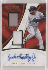 2017 Panini Immaculate Dual Material 6/25 Jackie Bradley Jr #DMA-JB Auto uk2