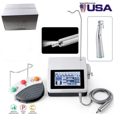 Dental Implant Motor Surgical System Touch Screen+20:1 LED Contra Angle 110V fo