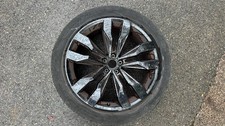 1x Volkswagen VW Touareg R-Line 21” Black Alloy Wheel Rim 9.5Jx21 760601025D
