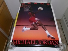 Michael Jordan Basketball Mint Grade Vintage Sports Posters for