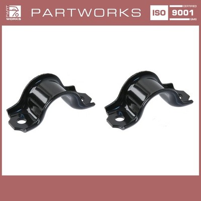 2x Befestigungsbügel Stabilisator für PORSCHE 911 SC 3.2 924 944 964 993 HINTEN