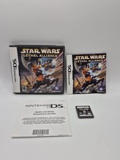 Star Wars: Lethal Alliance (Nintendo DS, 2006) DS CIB Complete w/ Manual Tested