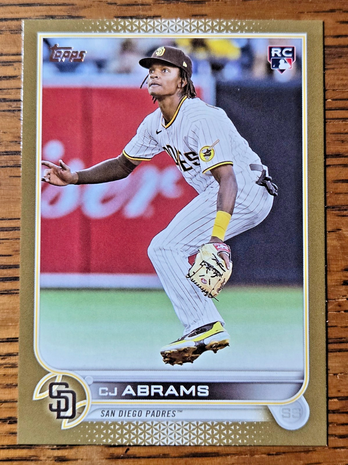 2022 Topps Update CJ Abrams Gold /2022 San Diego Padres US34