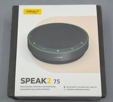 Jabra Speak2 75 Portable Wireless Bluetooth Speakerphone Speaker - New Open Box