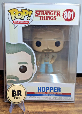 Funko POP! Fernseher Stranger Things Hopper #801 Jim Hopper mit Popschutz
