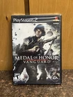 Medal of Honor Vanguard Sony PlayStation 2 2007 NEW SEALED Black Label EA Game