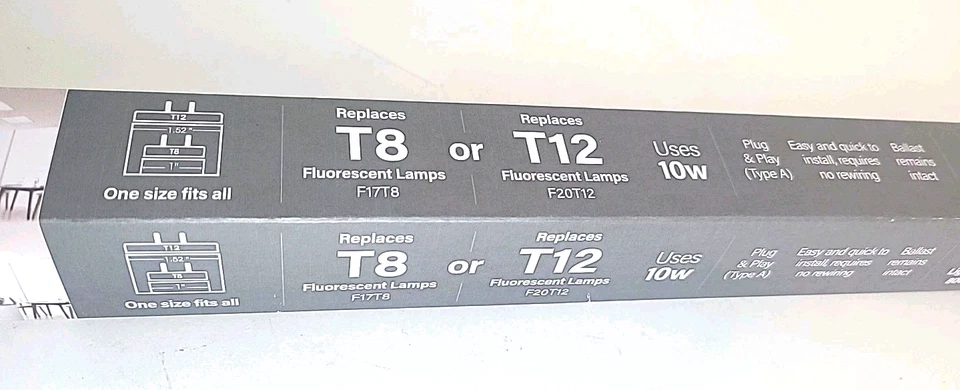 Feit® Electric LED Light Bulb 10W Daylight 2'Long (Replaces T8 or T12) - NEW - Image 4 of 4