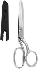 8" Professional Heavy Duty Tailor Fabric Scissors, Stainless Steel Forged Shears