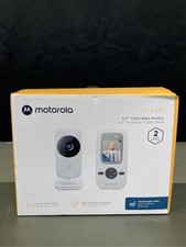 Motorola Nursery Baby Monitor with Camera and Audio, Long Range VM481 with 2" Co