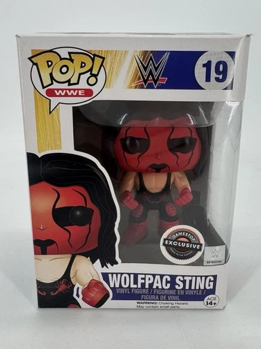 Funko WWE #19 Wolfpac Sting GameStop Exclusive POP!