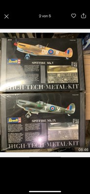 Revell SPITFIRE MK.IX und MK.V. Metal KiT.