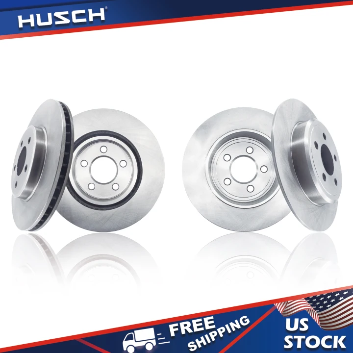 Front & Rear Brake Rotors 4 PCS for Chrysler 300 Challenger Charger Magnum