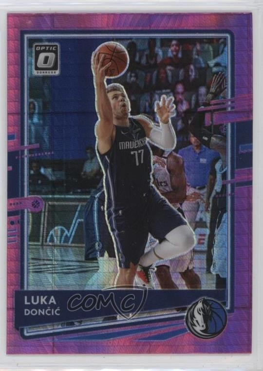 2020-21 Panini Donruss Optic Hyper Pink Prizm Luka Doncic Luka Dončić #86 03bh