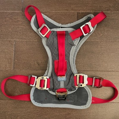 Kurgo Medium Dog Harness Used Red and Grey