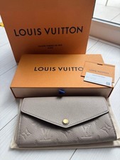 Unused / Louis Vuitton Monogram Empreinte Portefeuille Sarah Long Wallet