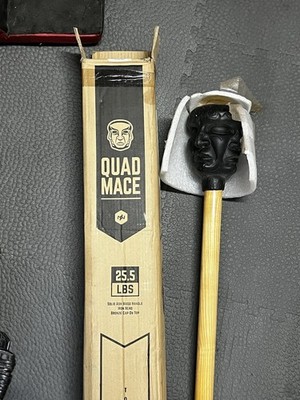 Rare Onnit Quad Mace 25lbs Joe Rogan & Alex Grey NEW In Box FASTship
