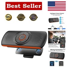 Car Bluetooth Speaker for Cellphone, Portable Bluetooth Handsfree Car Kit Wir...
