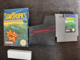 StarTropics NES OVP Boxed Nintendo PAL NOE Europa-Version Original Klassiker