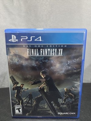 Final Fantasy 15 XV Day One Edition (PlayStation 4, 2016) PS4 CIB Complete 
