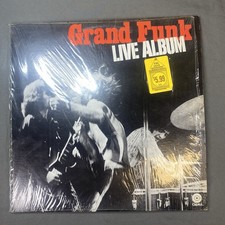 Grand Funk Live Album Sealed Vinyl Record 2 LP Album USA 1971 SWBB 633