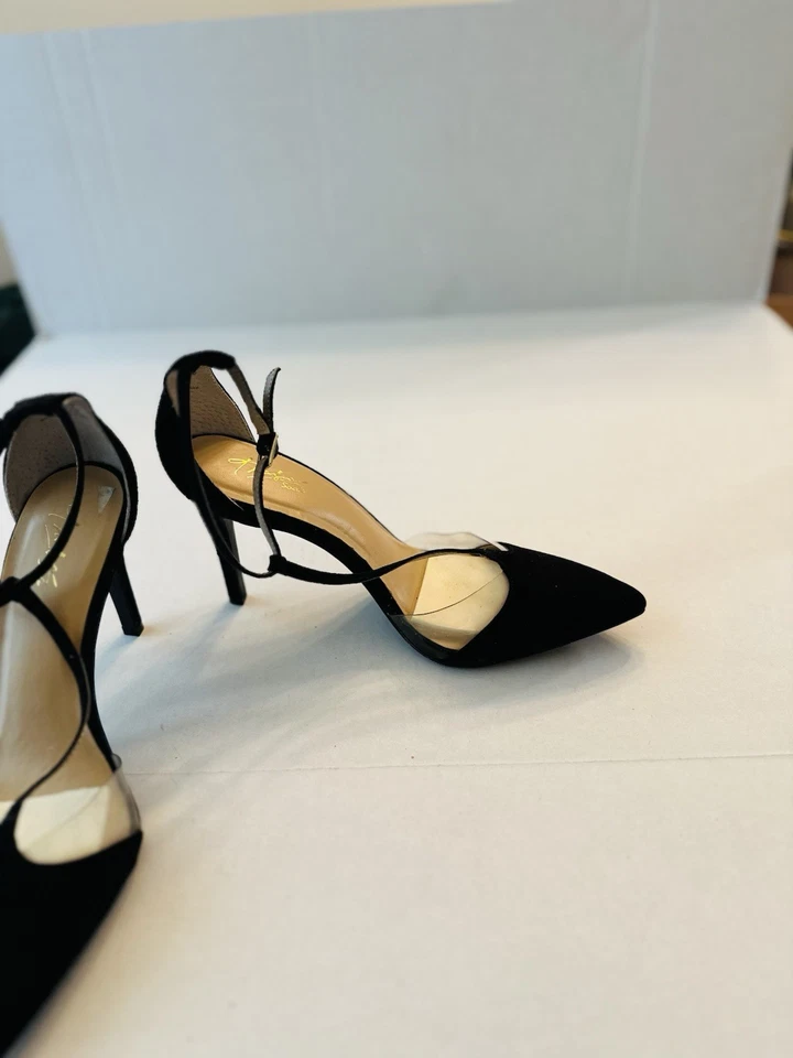 Thalia Sodi Women Black Heels US Size 7.5M - Image 3 of 4