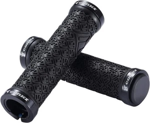 Mountain Bike Grips,Double Lock on Bicycle Handlebar Grips for MTB,Downhill - Picture 1 of 2