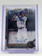 MAIKEL GARCIA 2022 BOWMAN CHROME 1ST ROOKIE AUTO #CPA-MG ROYALS Q5194