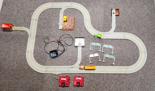 Vintage 1981 Tyco US-1 Electric Trucking The Interstate Set 3210 Complete w Box