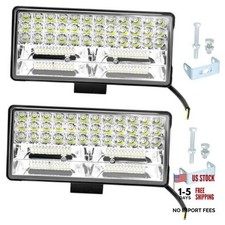 250W 9-Inch LED Work Light for Truck - 32000lm, 2 Pack 12-80V, IP68