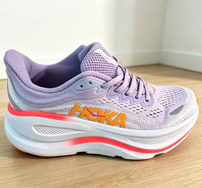 US7- Hoka Bondi 9 | Women's Shoe | Aster Flower Starlight Glow | No Box