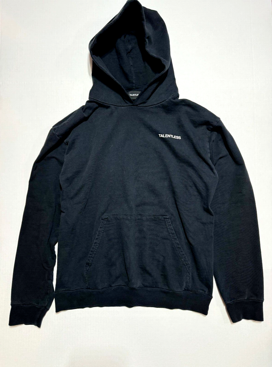 Fleece Hoodie Talentless Black Hoodie Talentless Hoodie Black Med