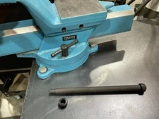 New Handle for Capri Tools Ultimate Grip Forged Steel Bench 7" Vise