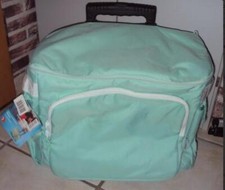 Nähmaschinen Trolley Tasche Koffer grün mit...