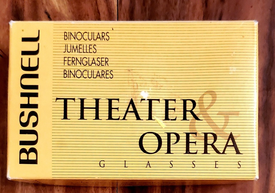 Vintage Masterpiece Collection Encore 3X Brass Theater Opera Glasses