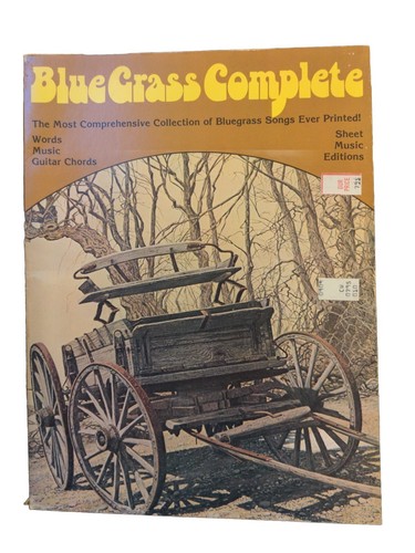 BlueGrass Complete Sheet Music Song Book Piano Vocals Guitar Chords M19 ...
