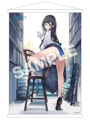 Native Official Mikoto Akemi Original Literary Girl B2 Tapestry 2021 japan anime