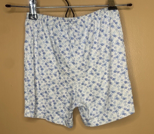 Karen Neuburger Girls Size Small Pajamas 2pcs Set Tank Shorts Blue White Floral - Picture 8 of 20