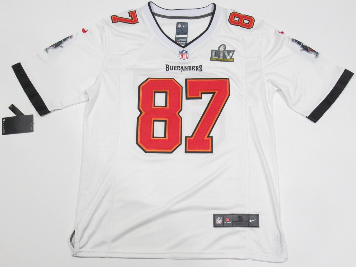Rob Gronkowski White Gronkowski Elite Jersey Super Bowl Rob