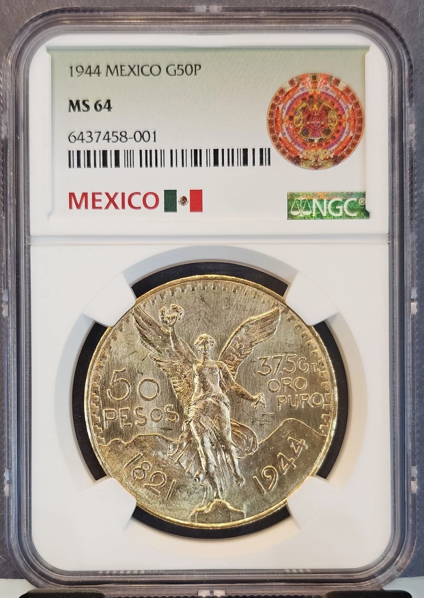 50 Pesos Gold MS 64 Graded Mexican Coins (1905-Now) for sale | eBay