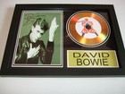 DAVID BOWIE SIGNED DISC FRAMED 913