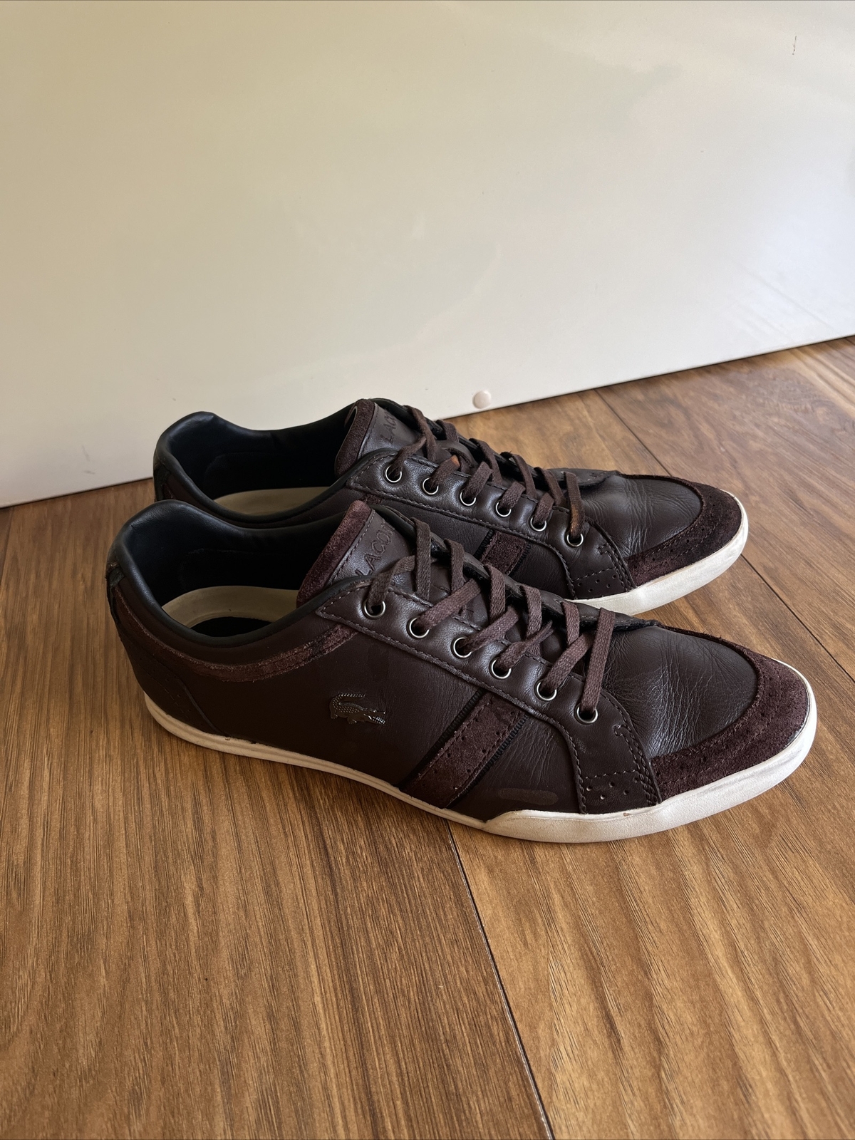 Mens lacoste trainers size uk 8 | eBay
