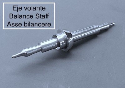 Axe De Balancier (Balance Staff) Landeron Réf. 70 à 79, 174, 274 - Ancien Stock Neuf (NOS)