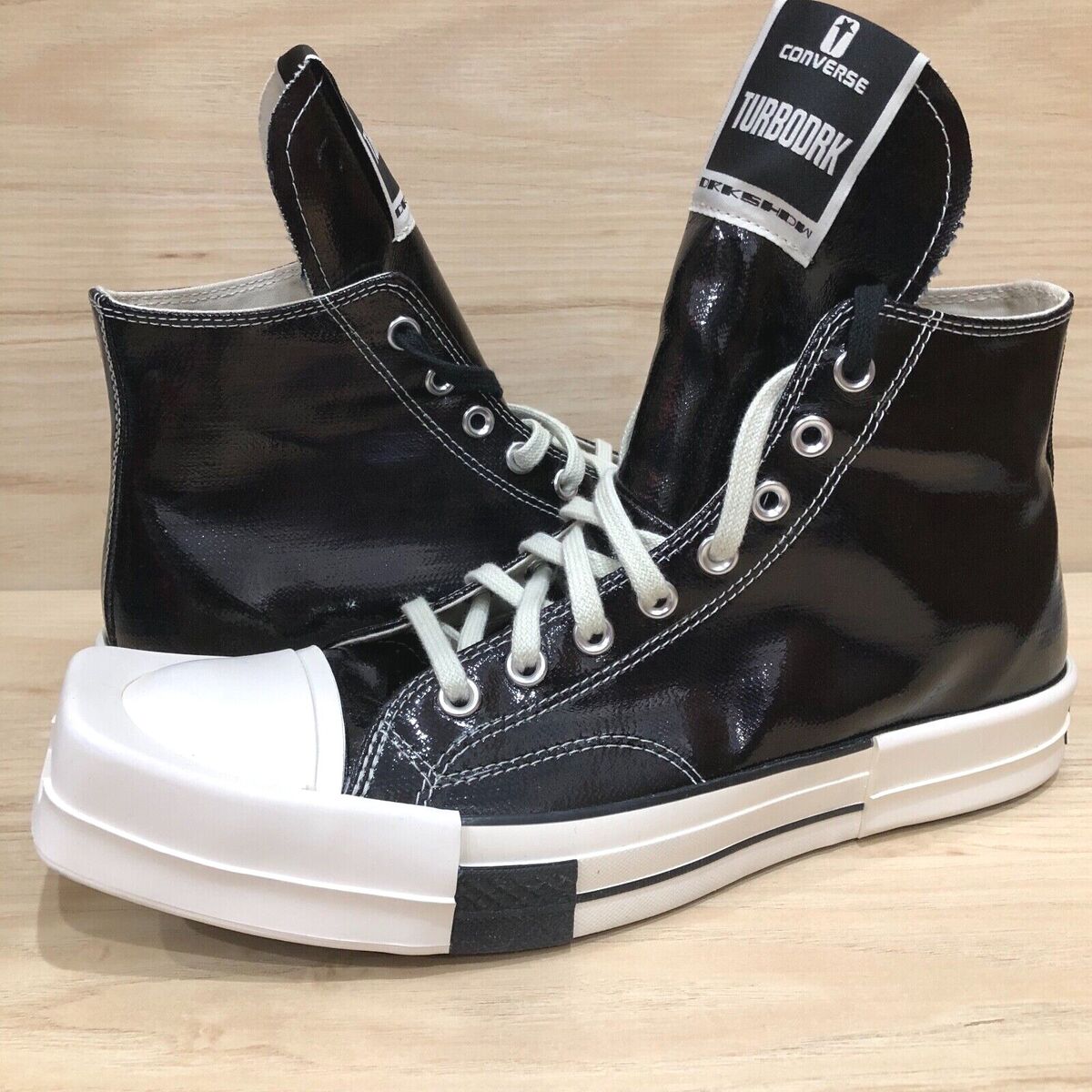 NEW Converse x Rick Owens TURBODRK Chuck 70 High 'Black NEW Converse x Rick Owens TURBODRK Chuck 70 High 'Black
