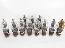 807 NOS LOT 8 RCA BLACK PLATES VACUUM TUBES PLUS 2 GE 1 WESTING HOUSE USED