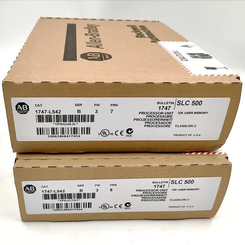 New Factory Sealed AB 1747-L542 SER B SLC 500 5/04 CPU PROCESSOR UNIT 1747L542 - Picture 1 of 3