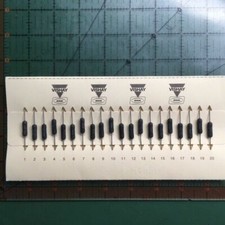 Vishay Dale Wirewound Axial Resistor .1 Ohm 3 3W R1 CW02BR1000HB 20pcs