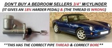 TVR Griffith Chimaera    CLUTCH MASTER CYLINDER     (1991- 2003)