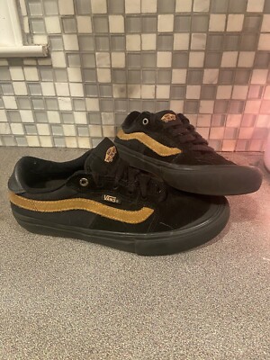 Vans Chima Pro size 6.5 black and gold