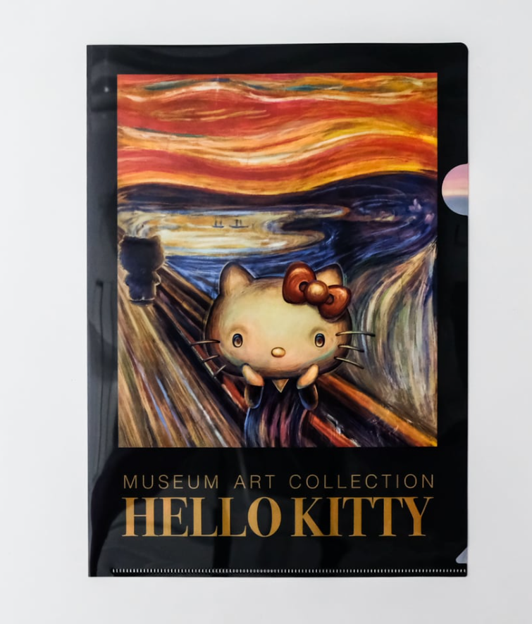 Hello Kitty Museum Art Collection Clear File A4 Museum limited